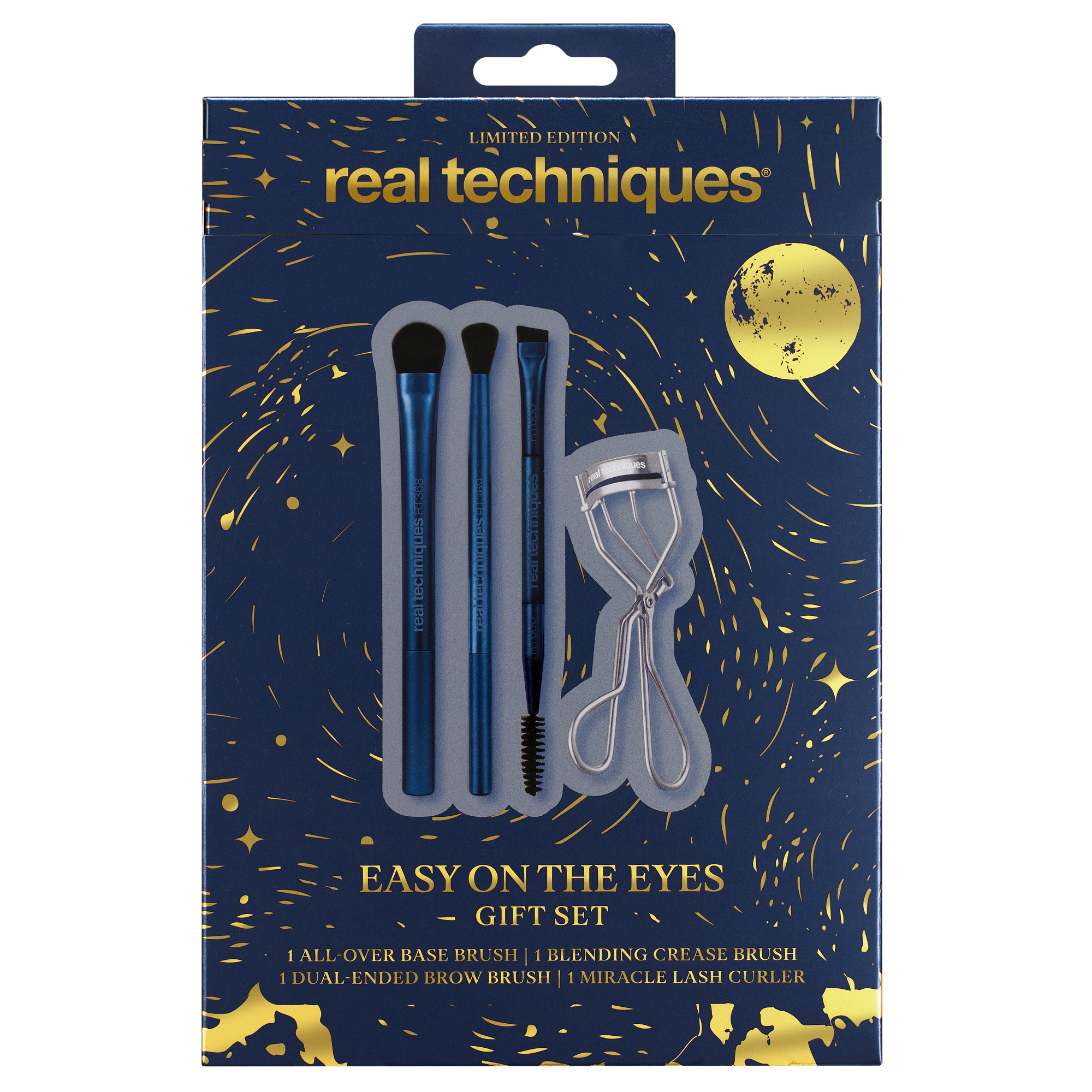 Real Techniques Set de pensule pentru ochi Easy On The Eyes