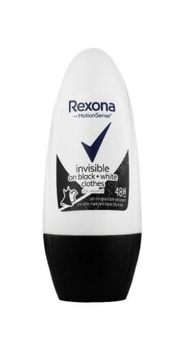 Rexona Antiperspirant roll-on Invisible Black+White 50 ml