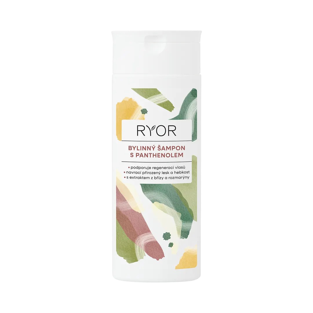 Bylinný šampon s panthenolem 200 ml