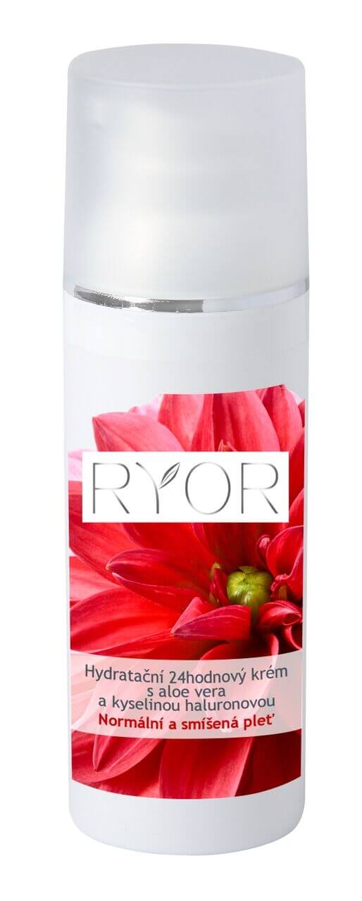 Zobrazit detail výrobku RYOR Hydratační 24hodinový krém s aloe vera a kyselinou hyaluronovou 50 ml