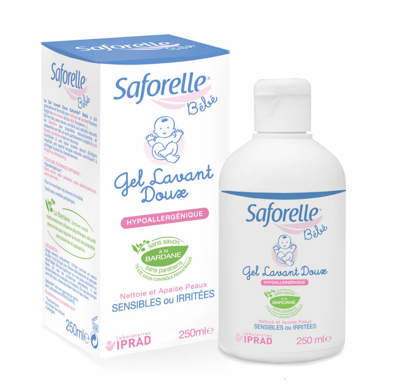 Saforelle Dětský jemný čisticí gel Bébé 250 ml