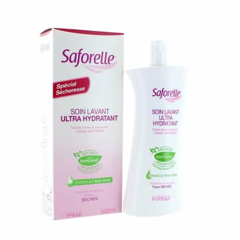 Saforelle Ultra hydratační gel na intimní hygienu 250 ml