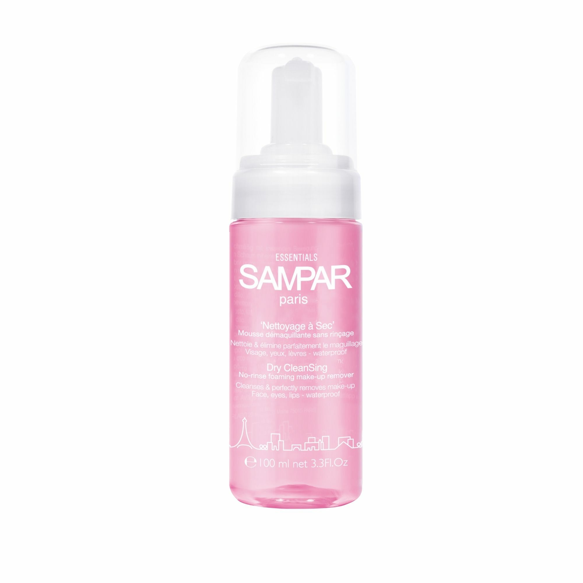 SAMPAR Micelárny penový odstraňovač make-upu (Dry CleanSing Foam) 100 ml