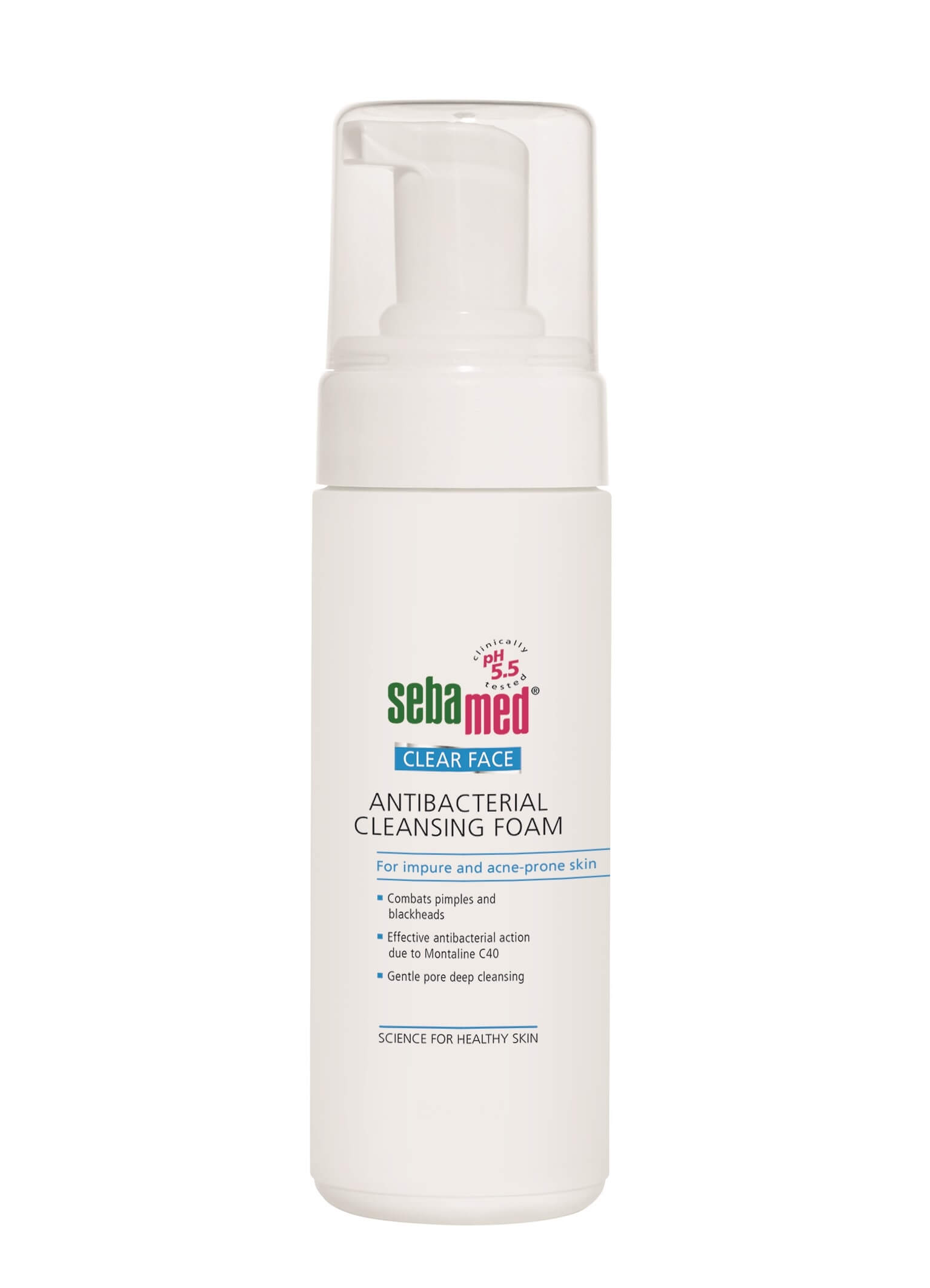Sebamed Antibakteriální čisticí pěna Clear Face (Antibacterial Cleansing Foam) 150 ml