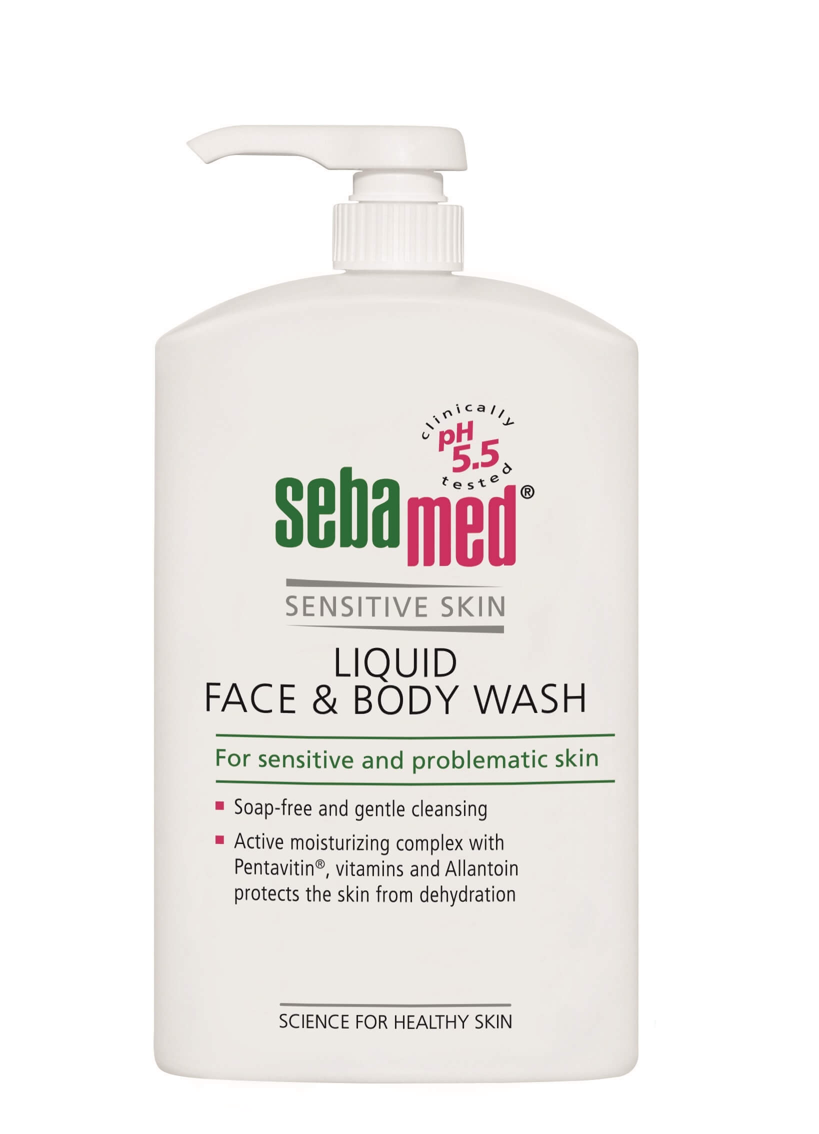 Zobrazit detail výrobku Sebamed Mycí emulze na obličej a tělo Classic (Liquid Face & Body Wash) 1000 ml