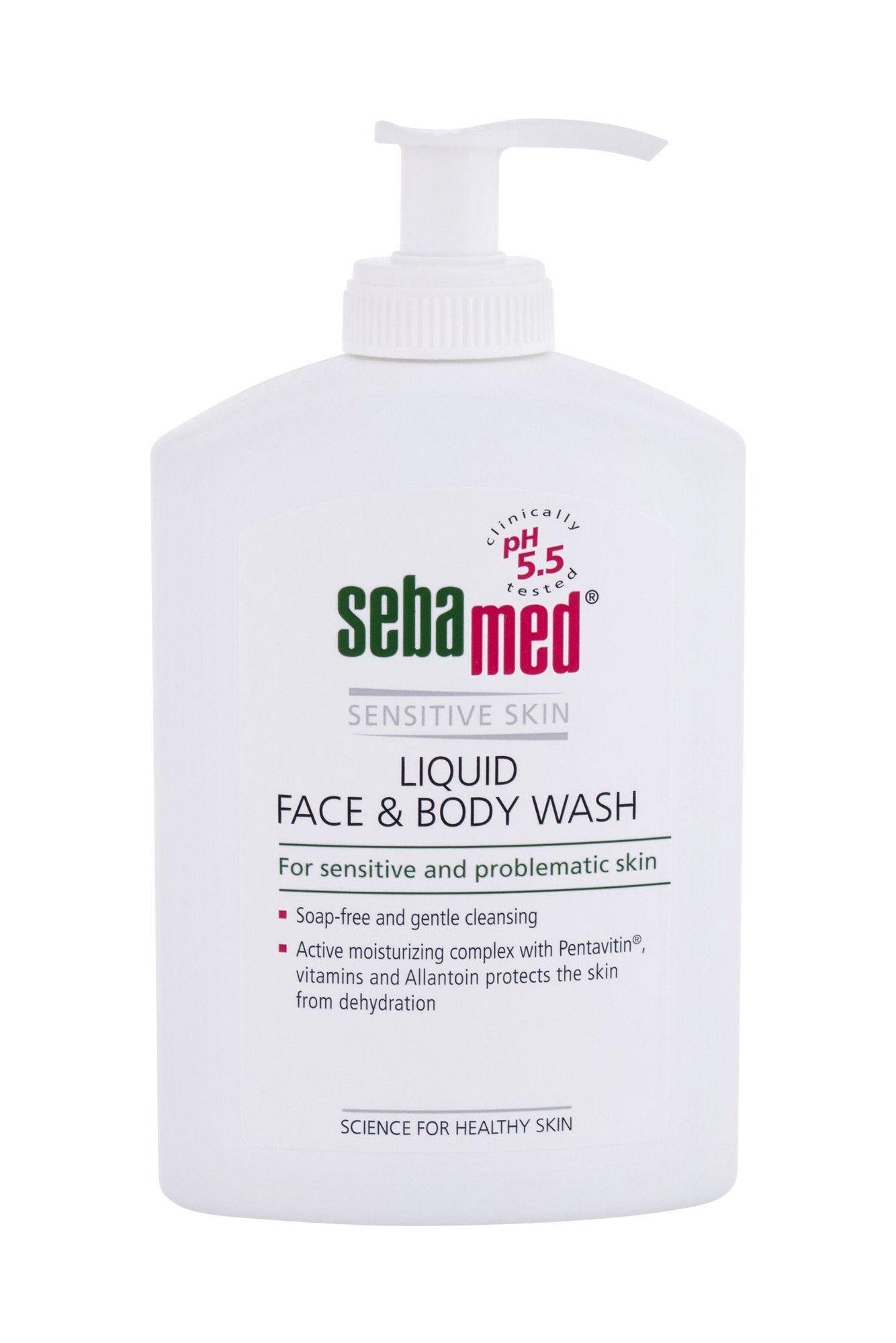 Levně Sebamed Mycí emulze na obličej a tělo (Liquid Face & Body Wash) 300 ml