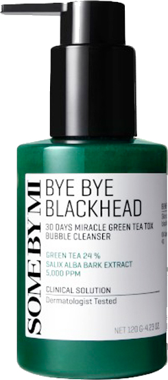 Some By Mi Čistiaca pleťová pena pre problematickú pleť Bye Bye Blackhead 30days (Bubble Cleanser) 120 g