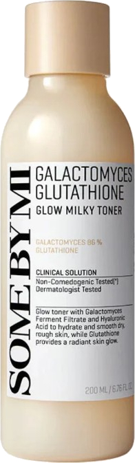 Some By Mi Spevňujúce pleťové mliečne tonikum Galactomyces Glutathione (Glow Milky Toner) 200 ml
