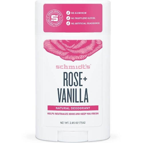 Schmidt´s Tuhý deodorant růže + vanilka (Signature Rose + Vanila Deo Stick) 58 ml