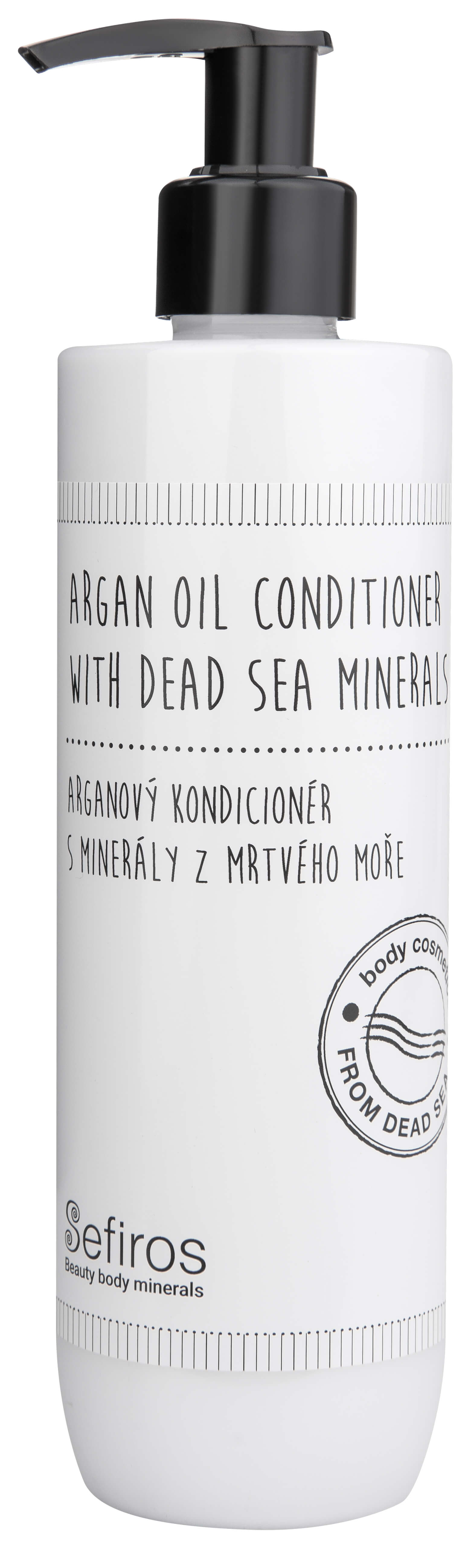 Sefiross Arganový kondicionér s minerály z Mrtvého moře (Argan Oil Conditioner With Dead Sea Minerals) 300 ml