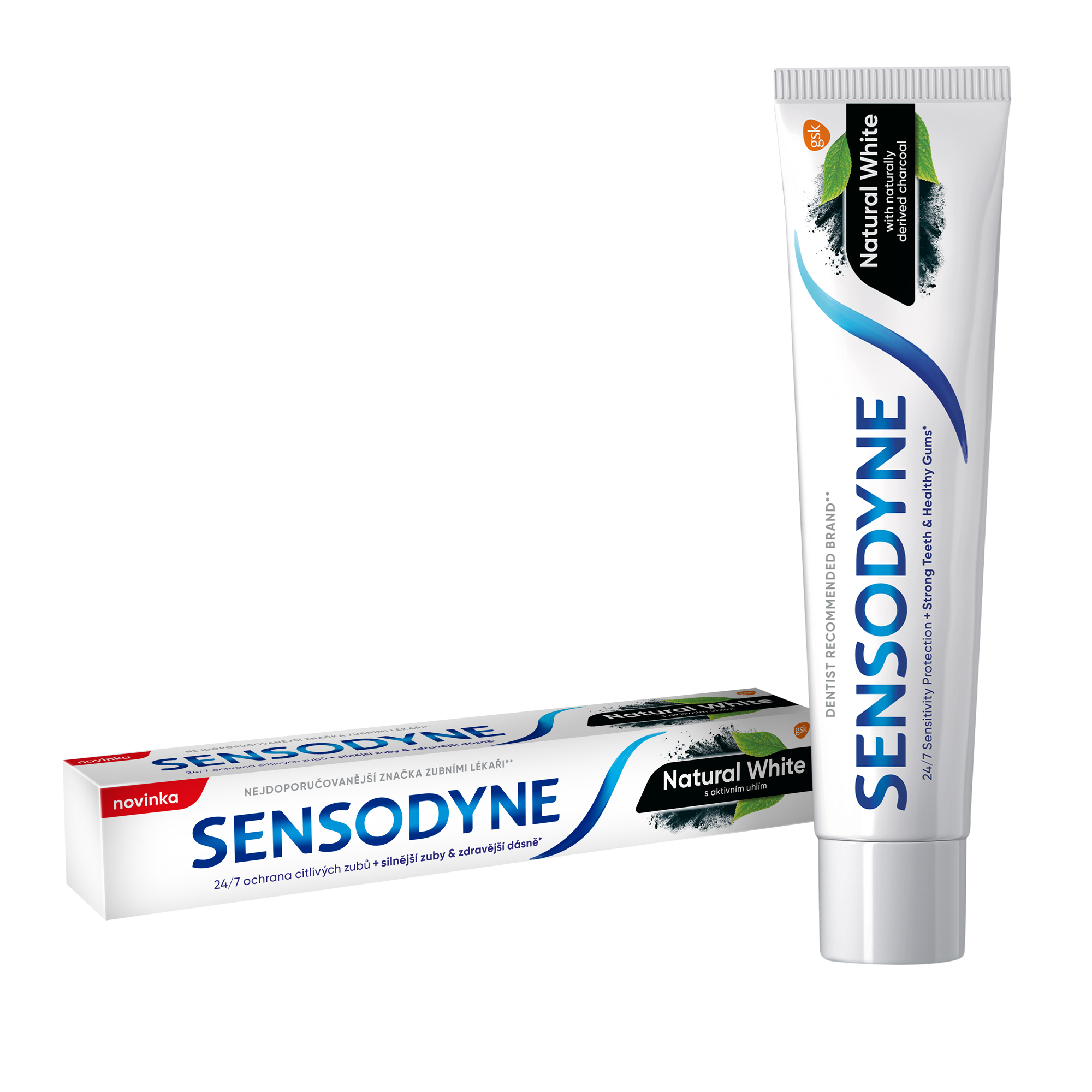 Zobrazit detail výrobku Sensodyne Zubní pasta s aktivním uhlím Natural White 75 ml