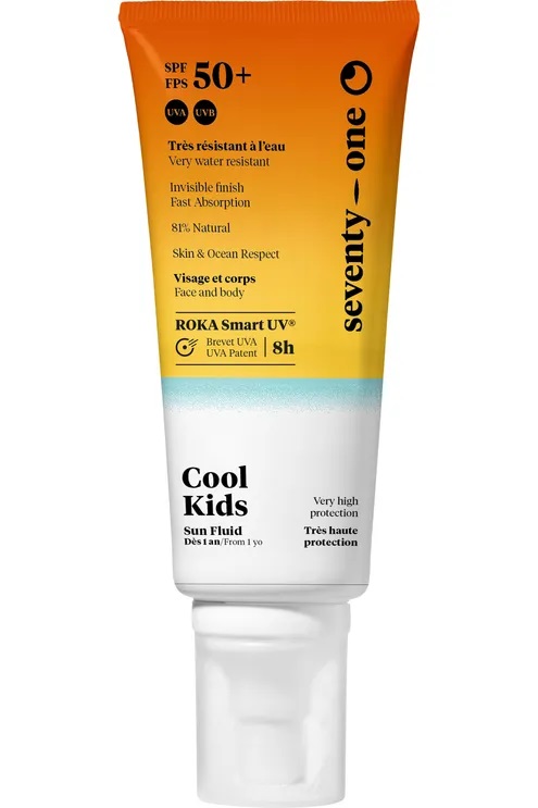 SeventyOne Detský fluid na opaľovanie SPF 50+ Cool Kids (Sun Fluid) 100 ml