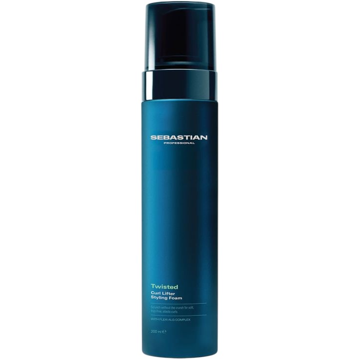 Sebastian Professional Spumă de styling pentru păr ondulat și creț Twisted (Styling Foam) 200 ml