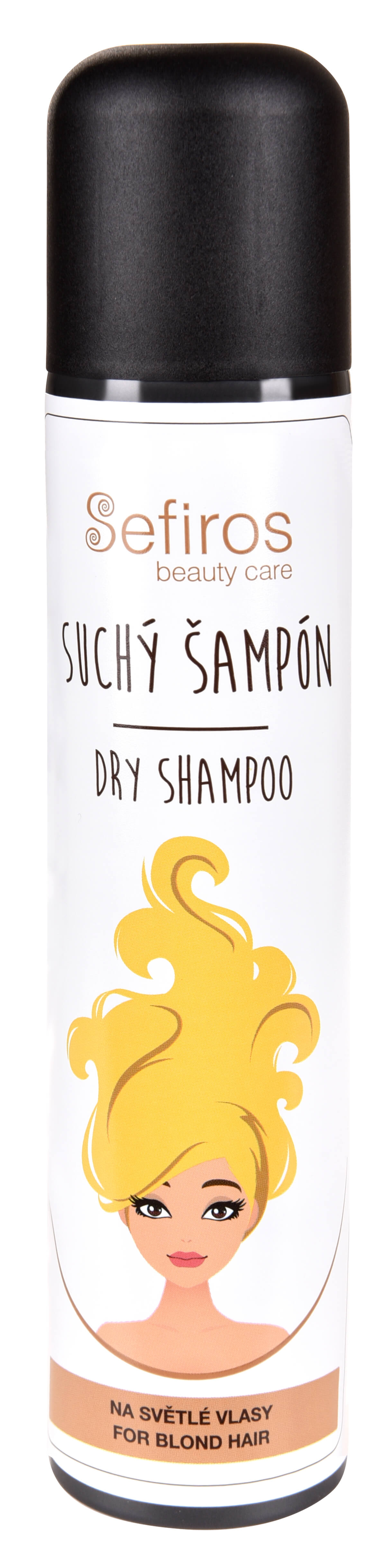 Sefiross Suchý šampon na světlé vlasy (Dry Shampoo) 200 ml