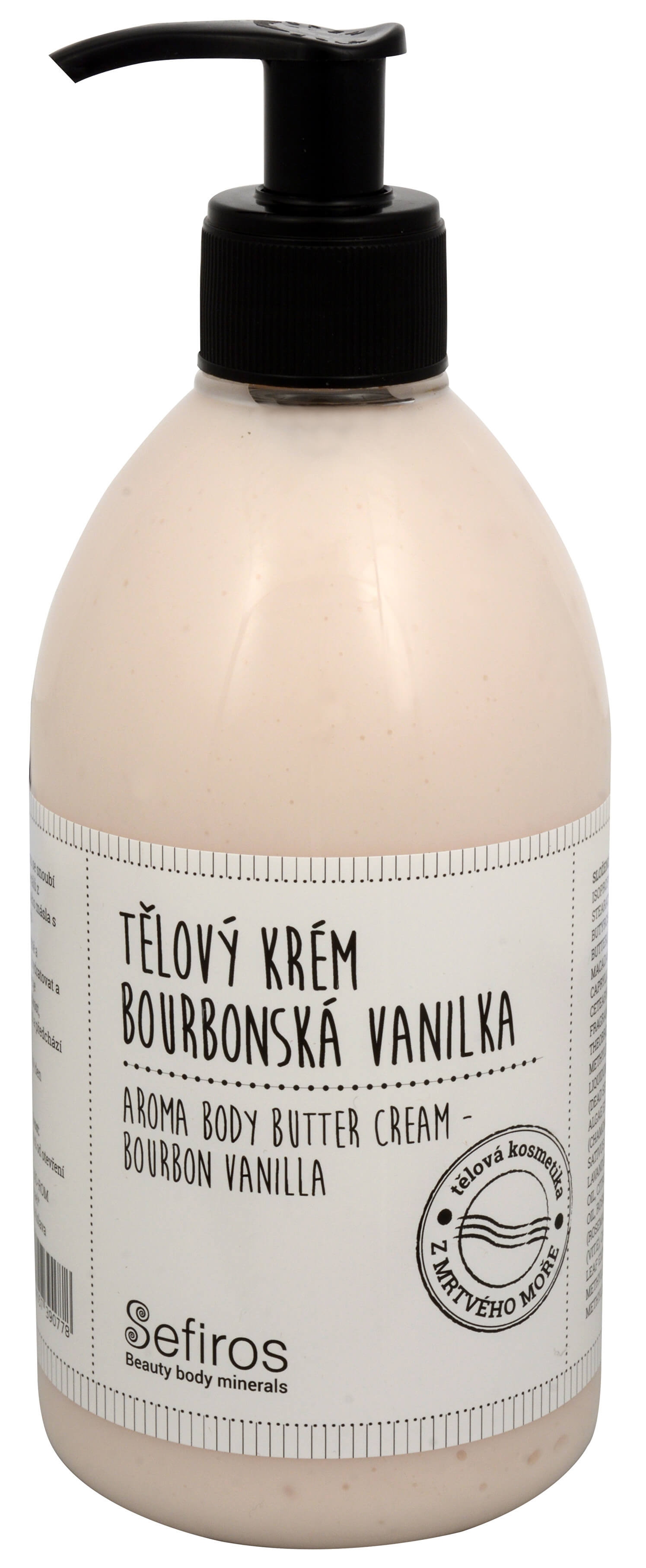 Zobrazit detail výrobku Sefiross Tělový krém Bourbonská vanilka (Aroma Body Butter Cream) 500 ml
