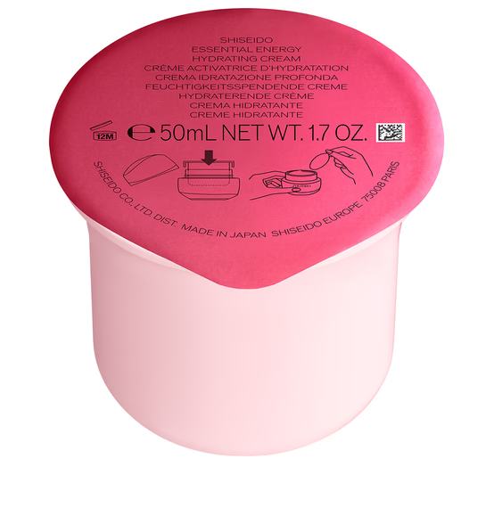 Shiseido Náhradná náplň do hydratačného pleťového krému Essential Energy ( Hydrating Cream Refill) 50 ml
