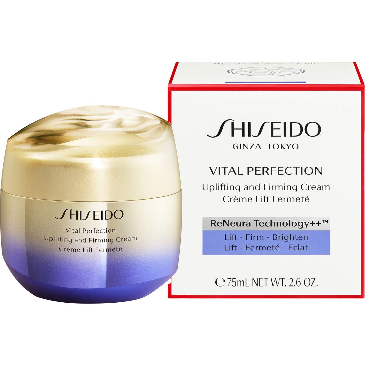 Shiseido Pleťový liftingový krém Vital Perfection (Upliftinge and Firming Cream) 75 ml