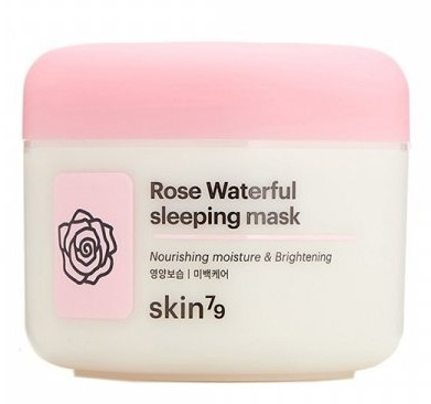 skin79 Rozjasňujúca nočná maska Rose Waterfull (Sleeping Mask) 100 ml
