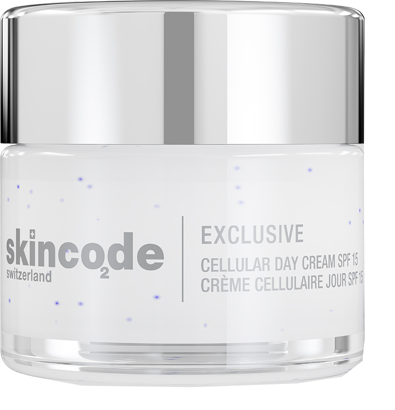 Skincode Denní hydratační pleťový krém SPF 15 Exclusive (Cellular Day Cream) 50 ml