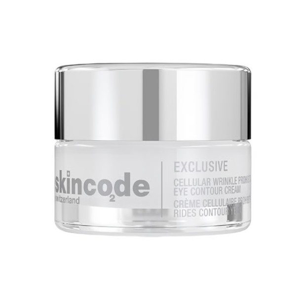 Skincode Hodvábne jemný očný krém Exclusive (Cellular Wrinkle Prohibiting Eye Contour Cream) 15 ml