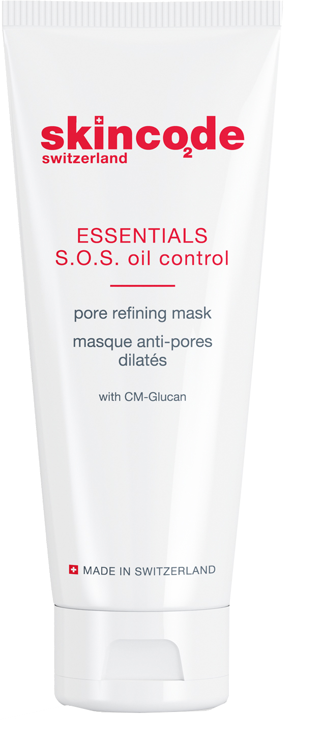 Skincode Ílová pleťová maska Essentials SOS Oil Control (Pore Refining Mask) 75 ml