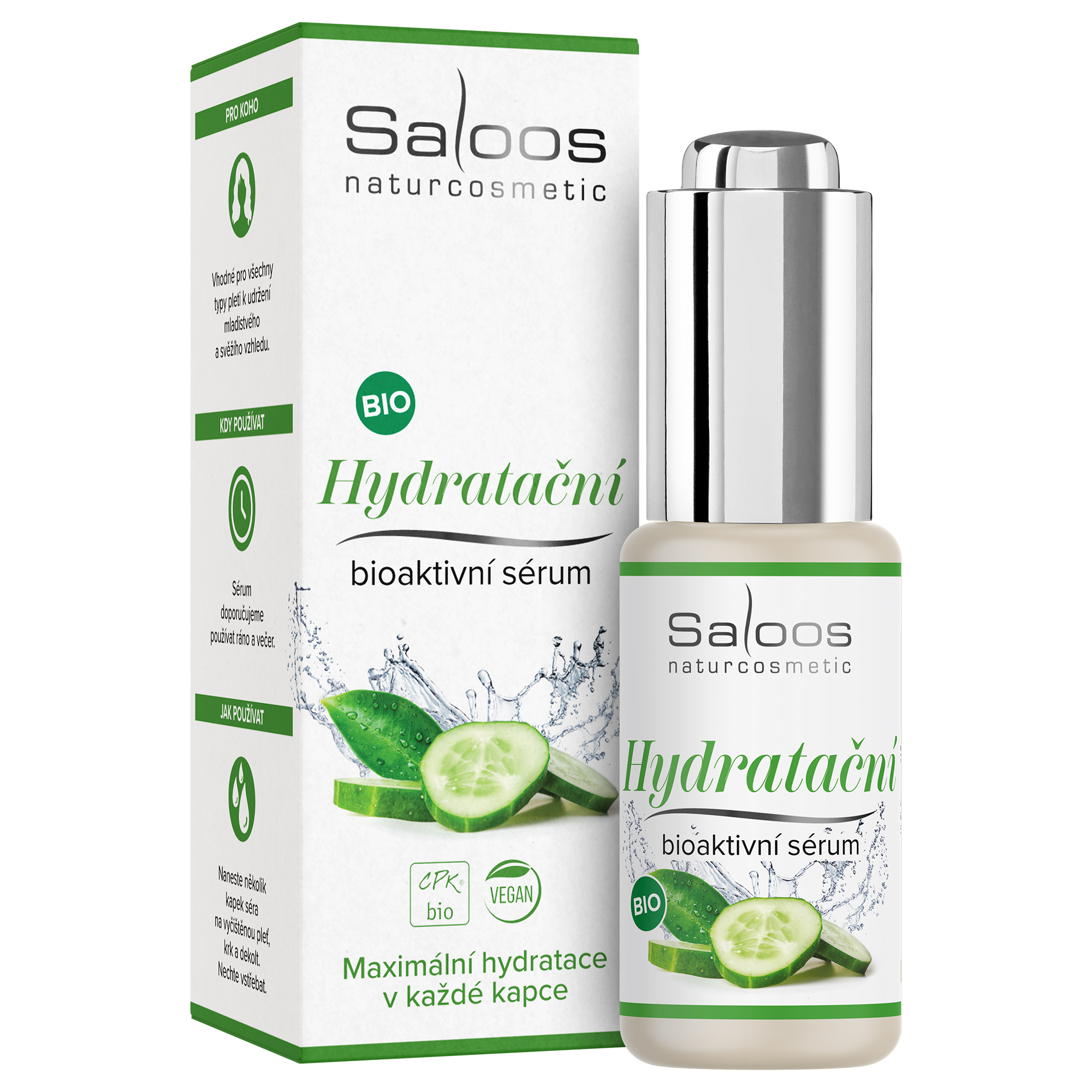 Saloos Hydratačné bioaktívne sérum 20 ml