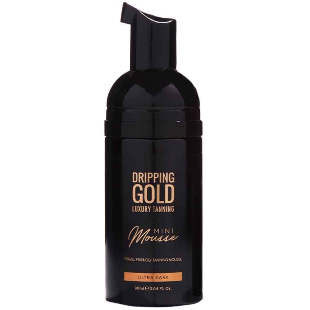 Levně Dripping Gold Cestovní samoopalovací pěna Ultra Dark (Mini Mousse) 90 ml