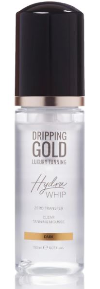 Dripping Gold Priehľadná samoopaľovacia pena Dark (Self-tanning Foam) 150 ml