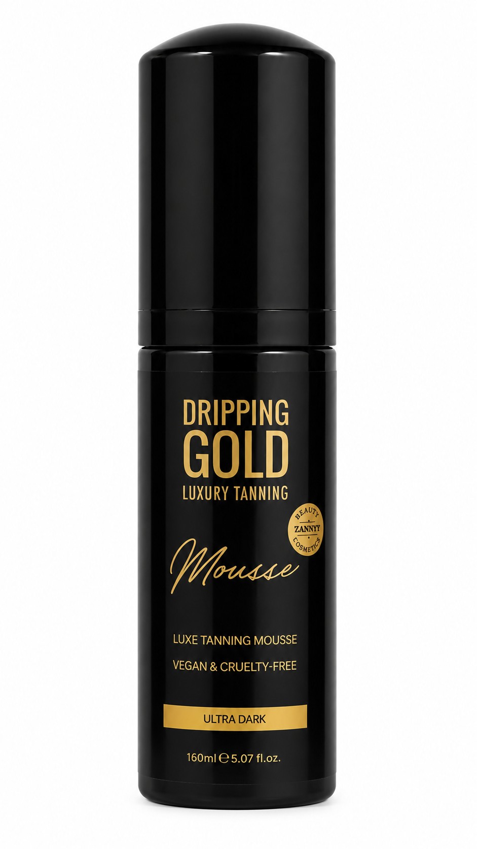 Dripping Gold Luxury Tanning Mousse samoopalovací pěna odstín Ultra Dark 150 ml