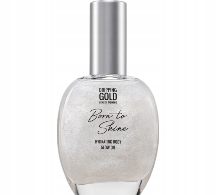 Dripping Gold Tělový olej Born to Shine Silver Hydrating Body Glow Oil 50 ml
