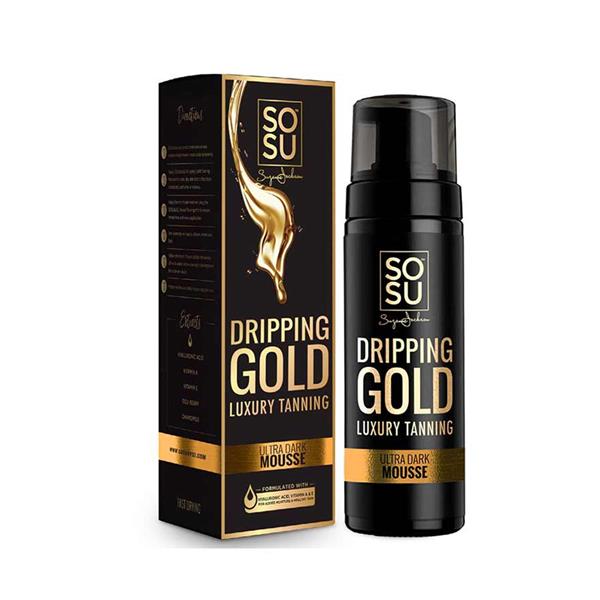 Dripping Gold Luxury Tanning Mousse Ultra Dark samoopaľovacia pena pre intenzívne opálenie 150 ml