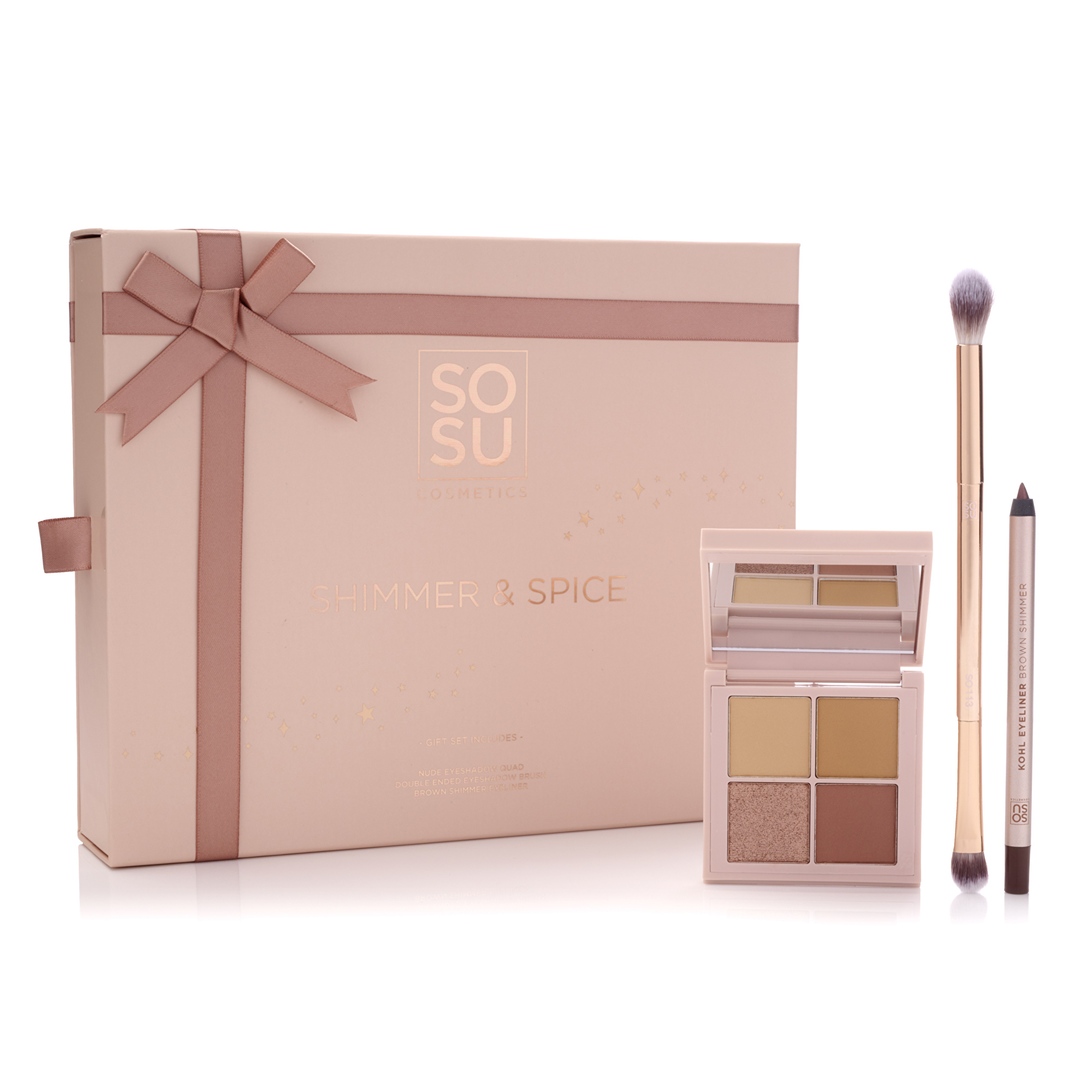 SOSU Cosmetics Darčeková sada Shimmer & Spice Set