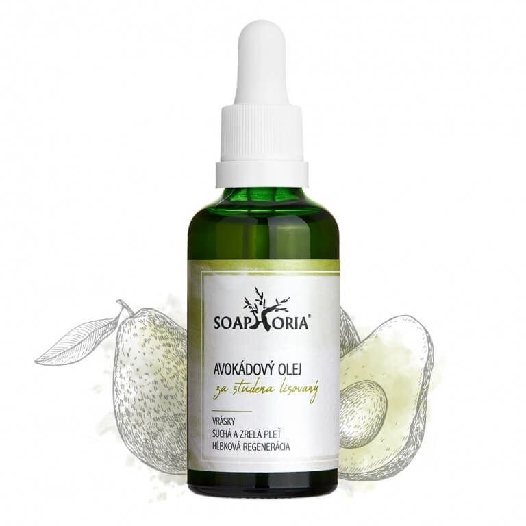 Soaphoria Organický kosmetický olej Avokádový (Avocado Oil) 50 ml