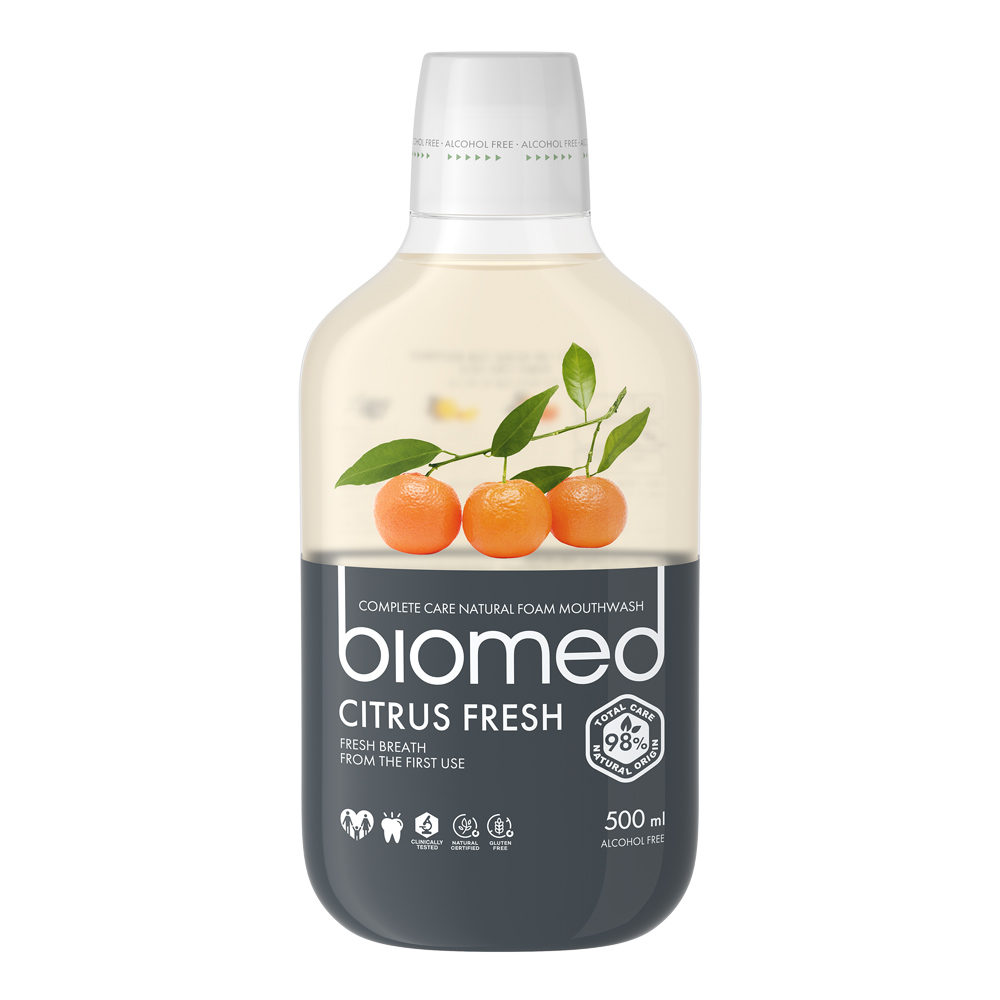 Biomed Ústní voda Citrus Fresh 500 ml