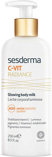 Sesderma Hydratační tělové mléko s vitamínem C -VIT Radiance (Glowing Body Milk) 250 ml