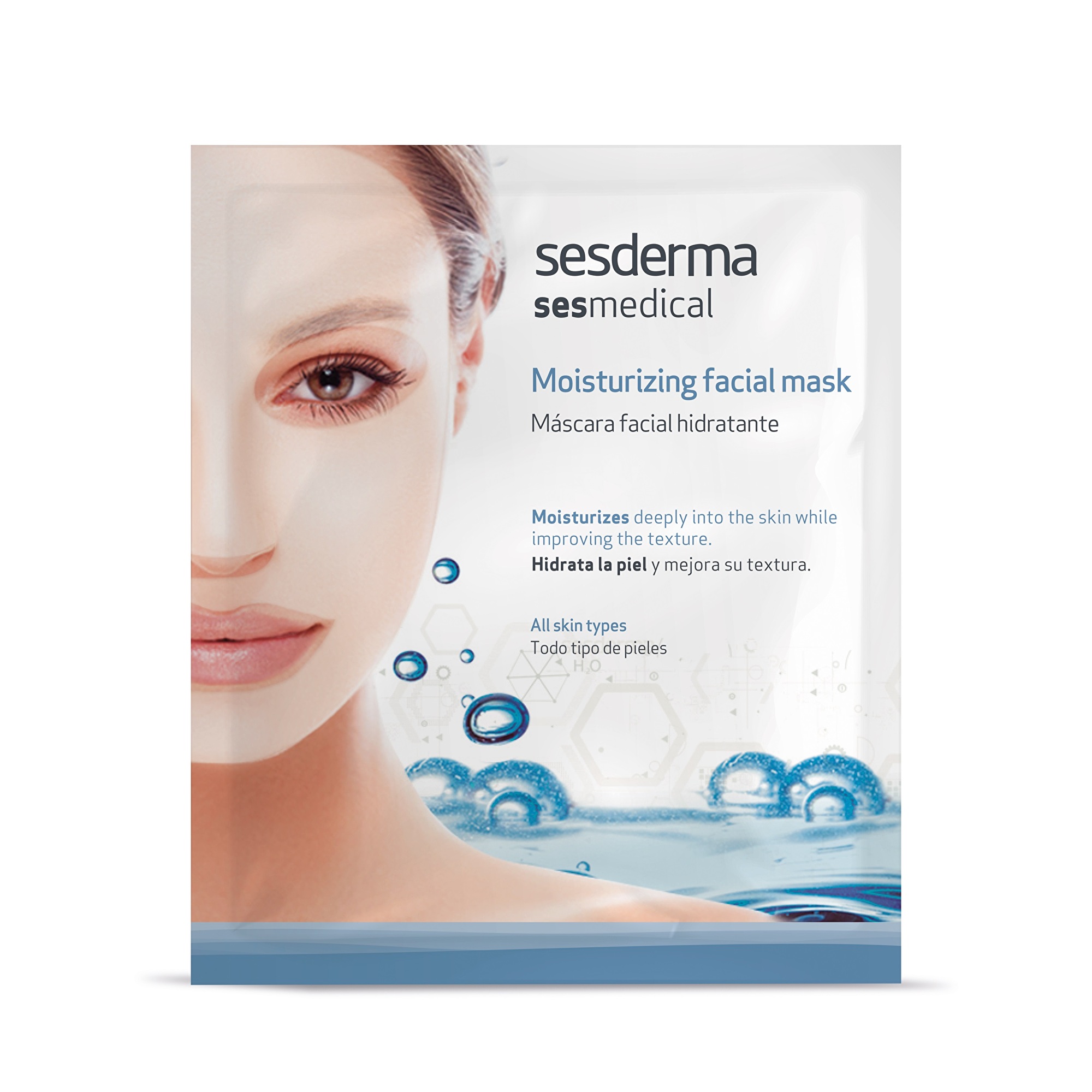 Levně Sesderma Hydratační pleťová maska Sesmedical (Moisturizing Facial Mask) 1 ks