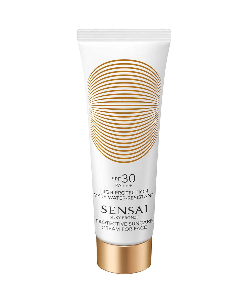 Sensai Ochranný krém na obličej SPF 30 Silky Bronze Protective Suncare (Cream For Face) 50 ml