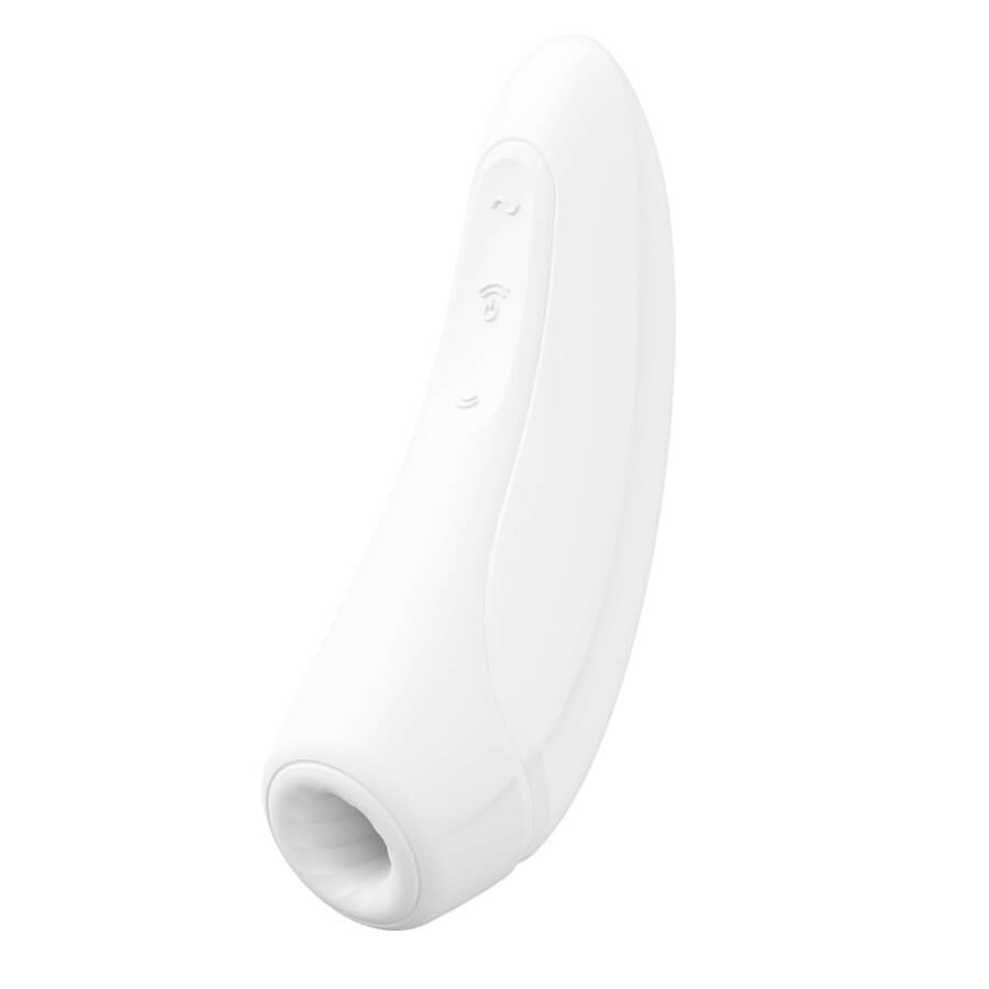 Satisfyer Csiklóstimuláló vibrátor Curvy 1+ White