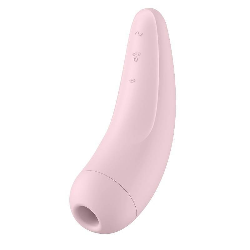 Satisfyer Vibrátor na stimulaci klitorisu Curvy 2+ Pink