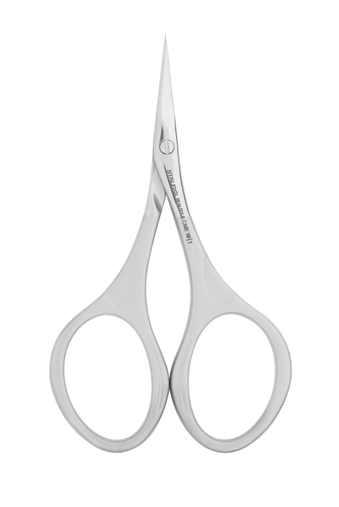 Levně STALEKS Nůžky na nehtovou kůžičku Beauty & Care 10 Type 1 (Matte Cuticle Scissors)