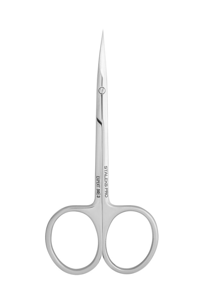 Levně STALEKS Nůžky na nehtovou kůžičku Expert 50 Type 3 (Professional Cuticle Scissors)