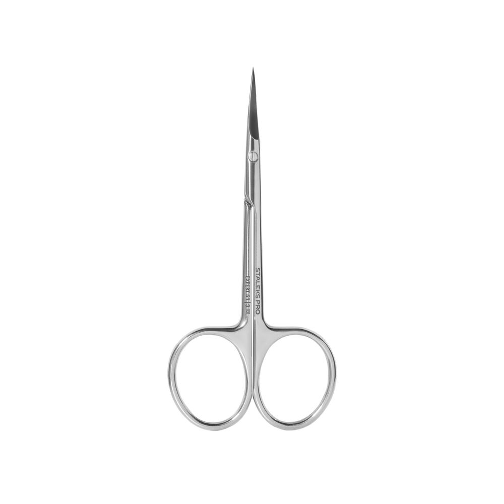 Levně STALEKS Nůžky na nehtovou kůžičku se zahnutou špičkou Expert 51 Type 3 (Professional Cuticle Scissors with Hook)