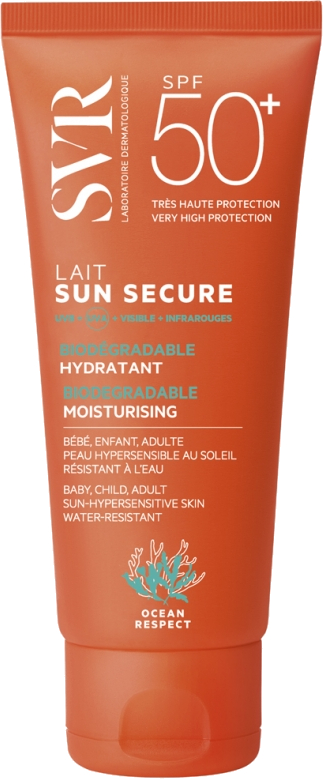 SVR Hydratační ochranné mléko SPF 50+ Sun Secure (Milk) 100 ml