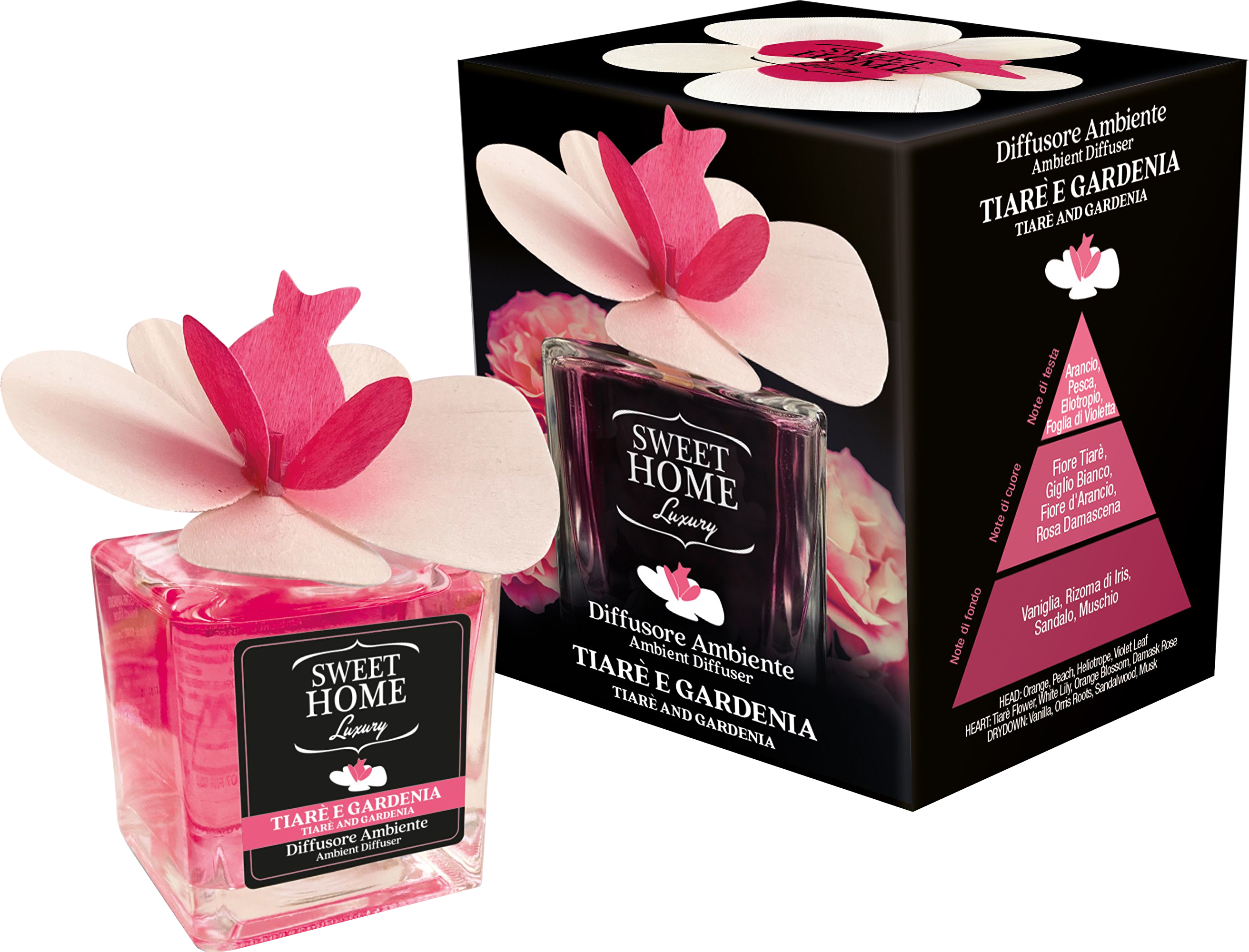 Sweet Home Collection Aroma difuzér Tiaré and Gardenia 150 ml