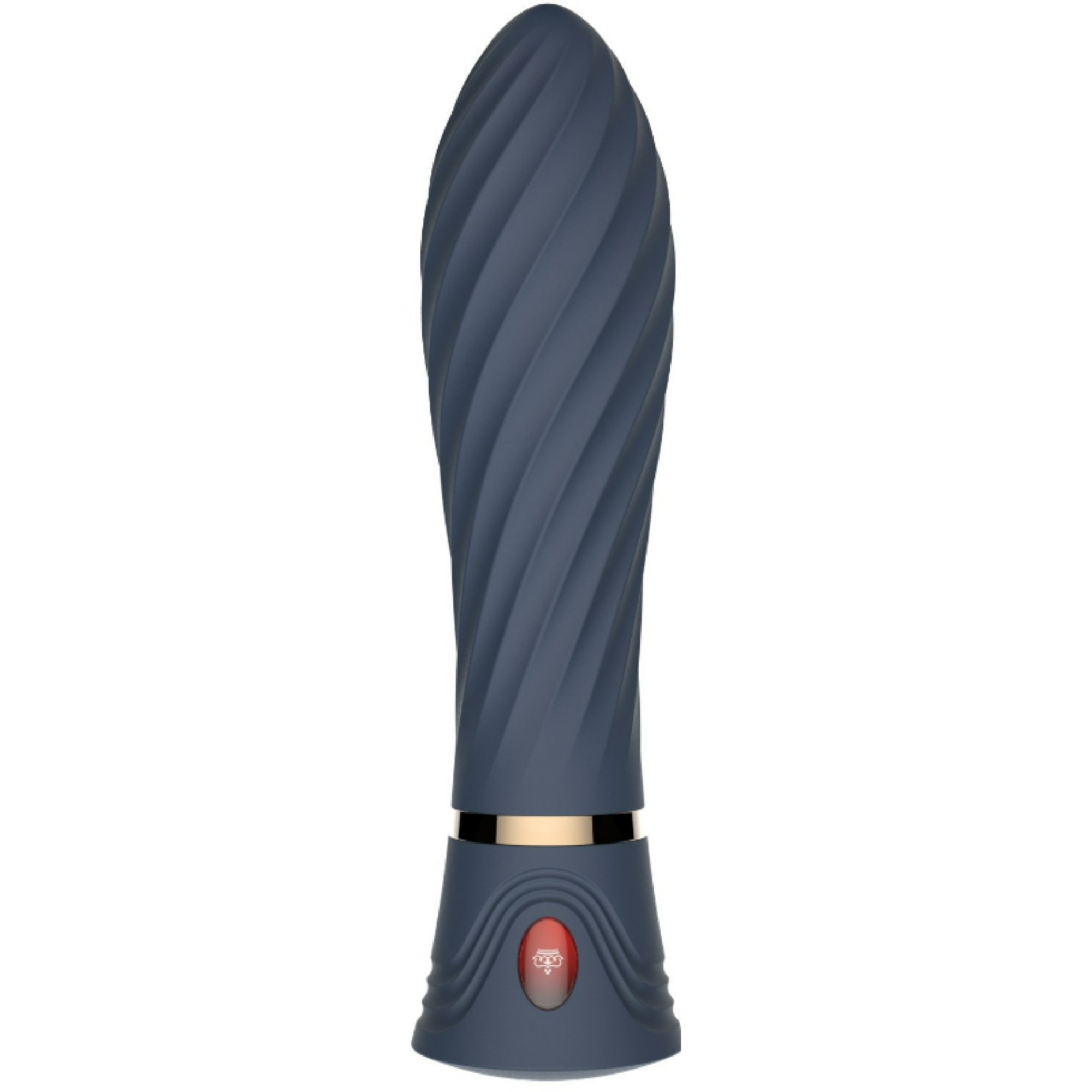 Sexy Elephant Vibrátor z dvojitého silikónu Blue Velvet