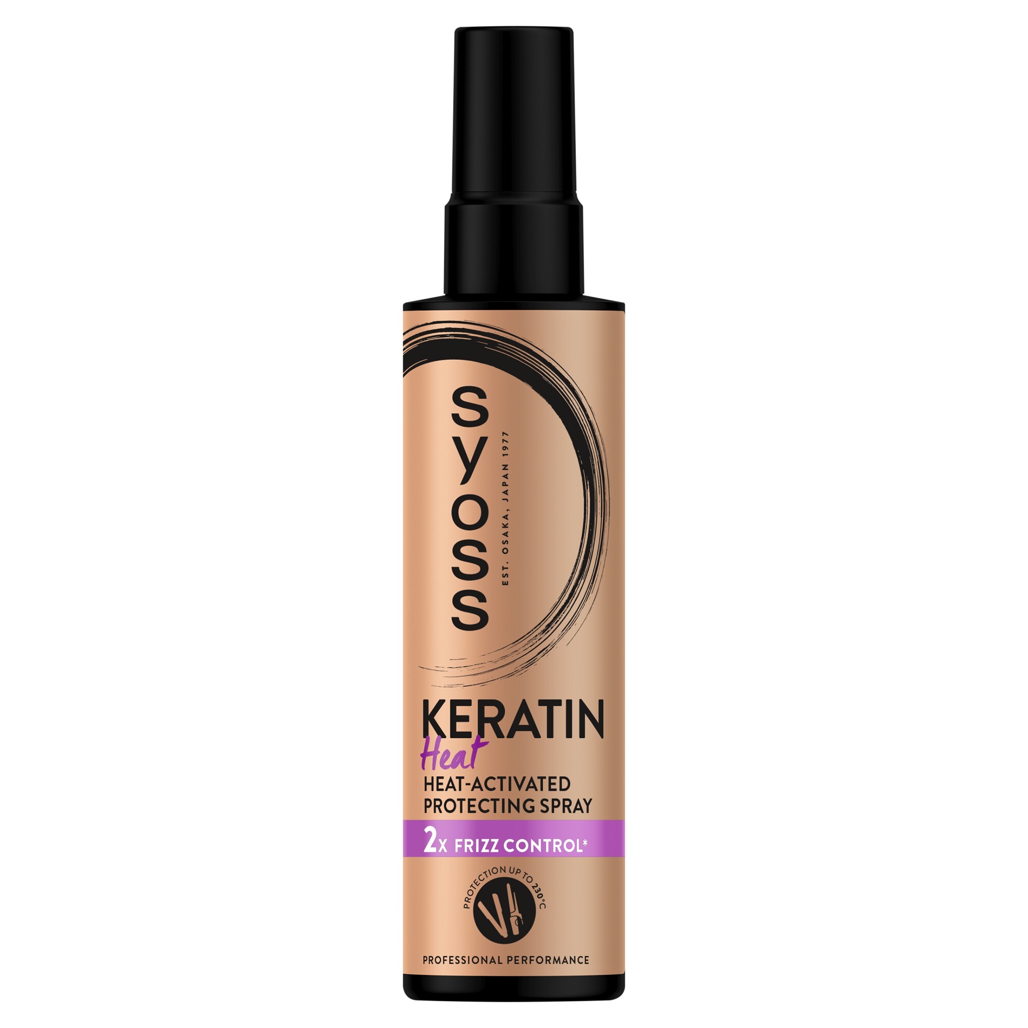 Syoss Keratin Heat ochranný sprej pre tepelnú úpravu vlasov 200 ml