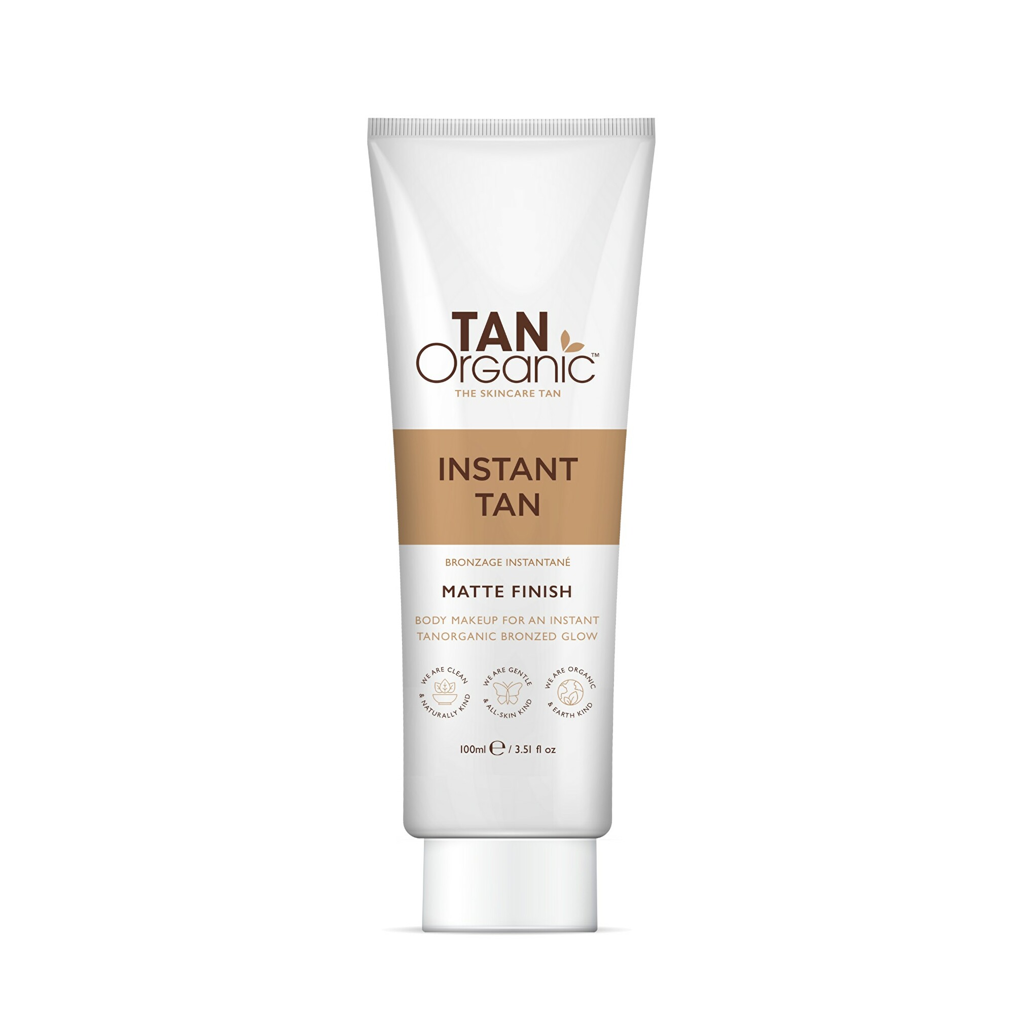 Tan Organic Samoopalovací krém pro okamžité opálení (Instant Tan) 100 ml