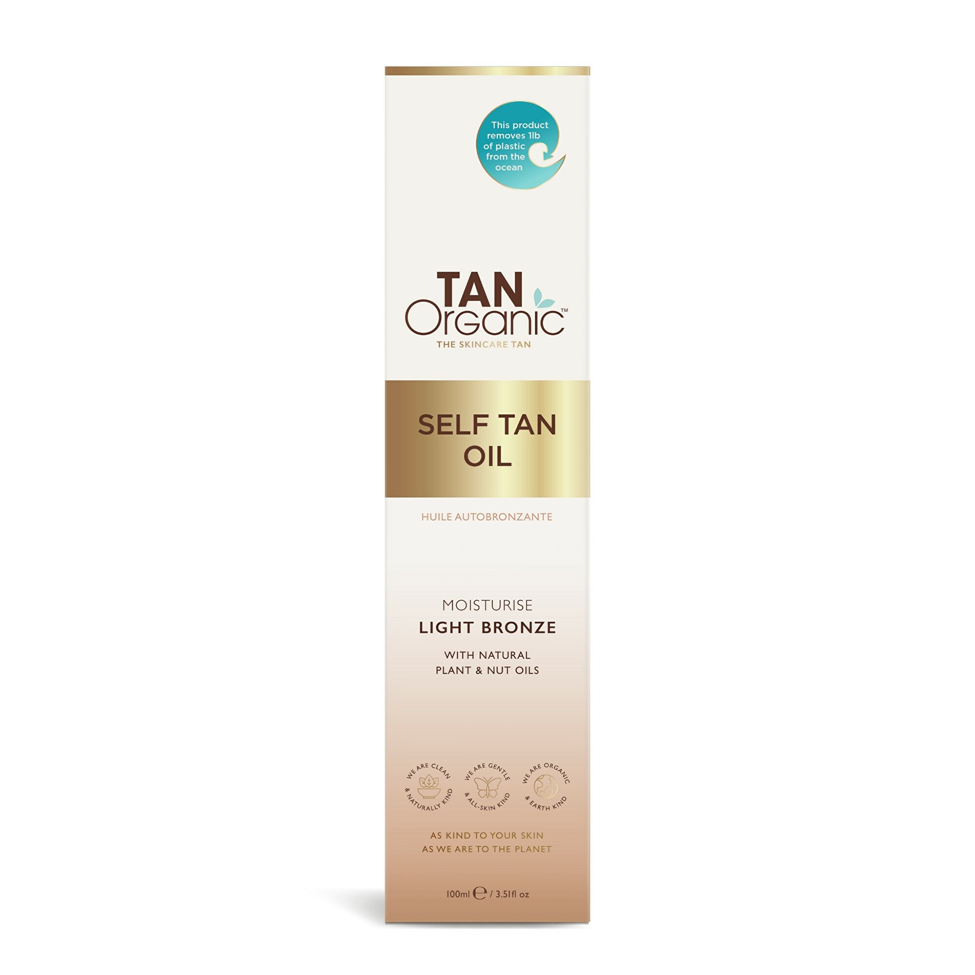 Tan Organic Samoopalovací olej (Self Tan Oil) 100 ml