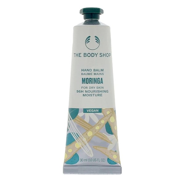 The Body Shop Balzam na ruky pre suchú pokožku Moringa (Hand Balm) 30 ml