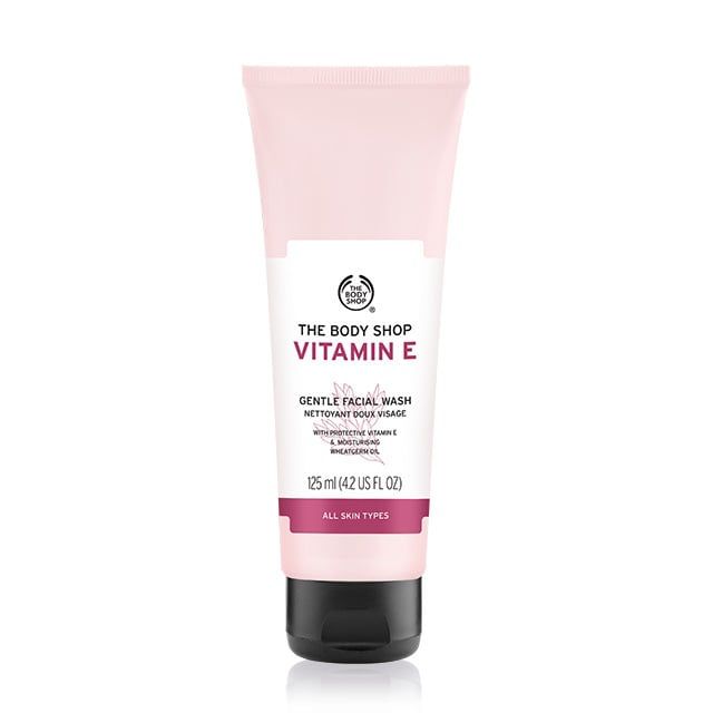 The Body Shop Arctisztító hab Vitamin E (Gentle Facial Wash) 125 ml